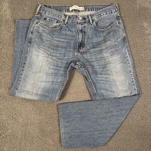Levis Jeans Mens 34x30 Blue 559‎ Relaxed Straight Medium Wash Mid Rise